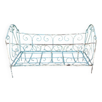 Wrought iron bench