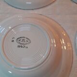 4 Amandinoise soup plates