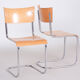 Set of four mart stam dining chairs - 1930s