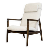 Fauteuil personnalisable à dossier haut Kvadrat conçu par Edmund Homa, 1960