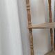 Étage d'angle en bois - Quart de cercle