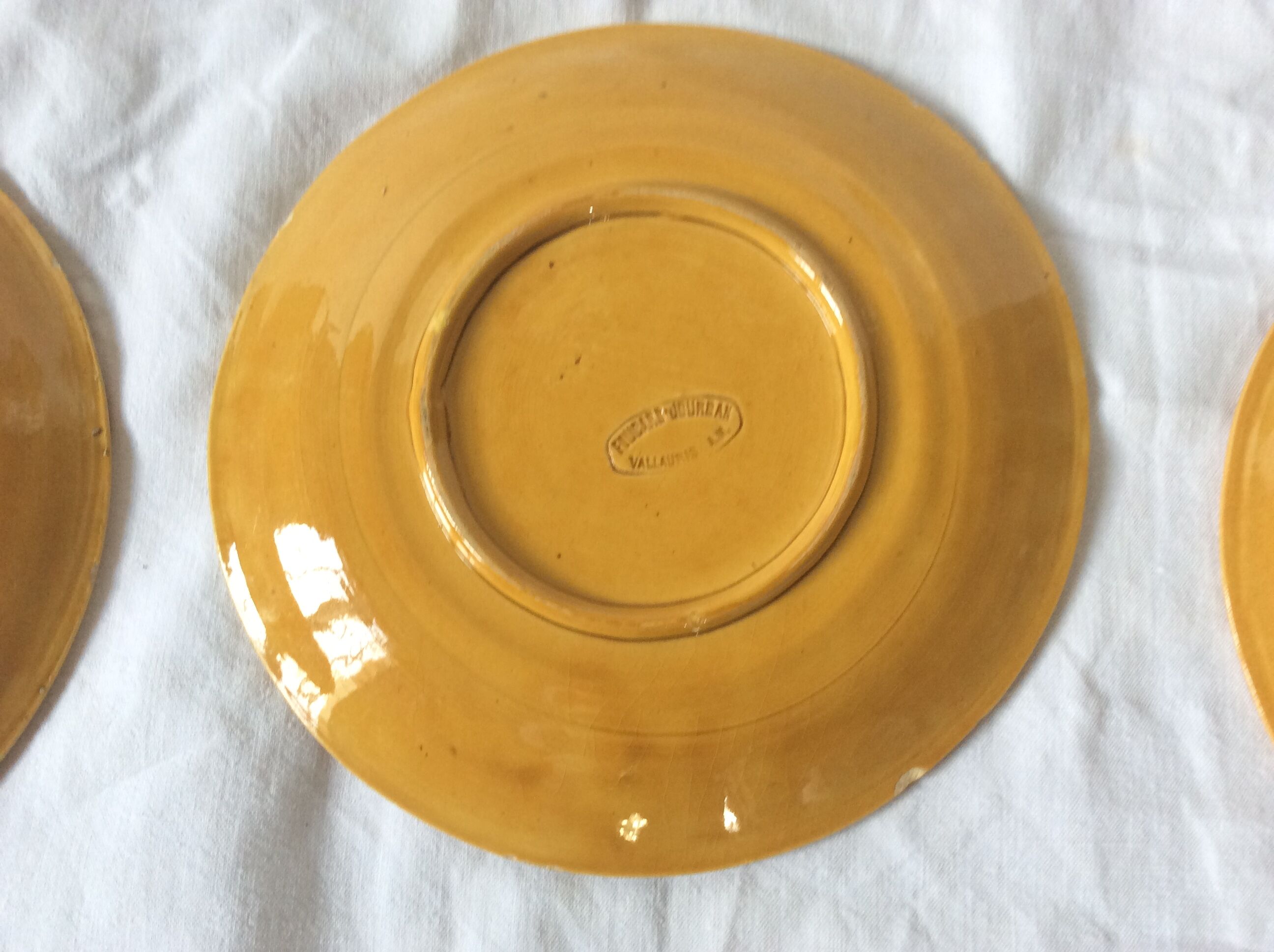 6 vintage Vallauris plates