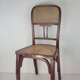 Chaises Art Nouveau en bois courbé (*2)