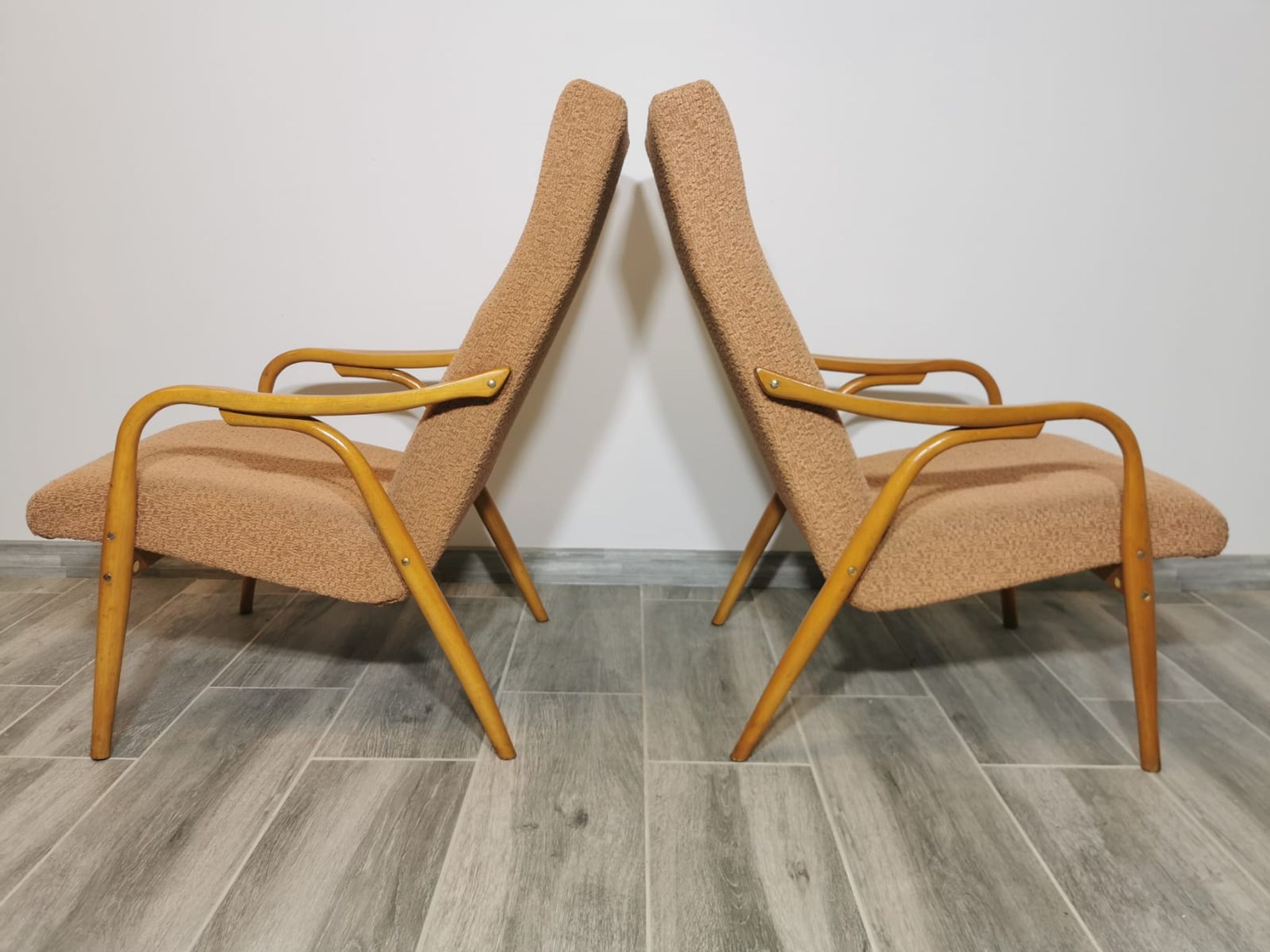 Lounge chairs by Antonin Suman