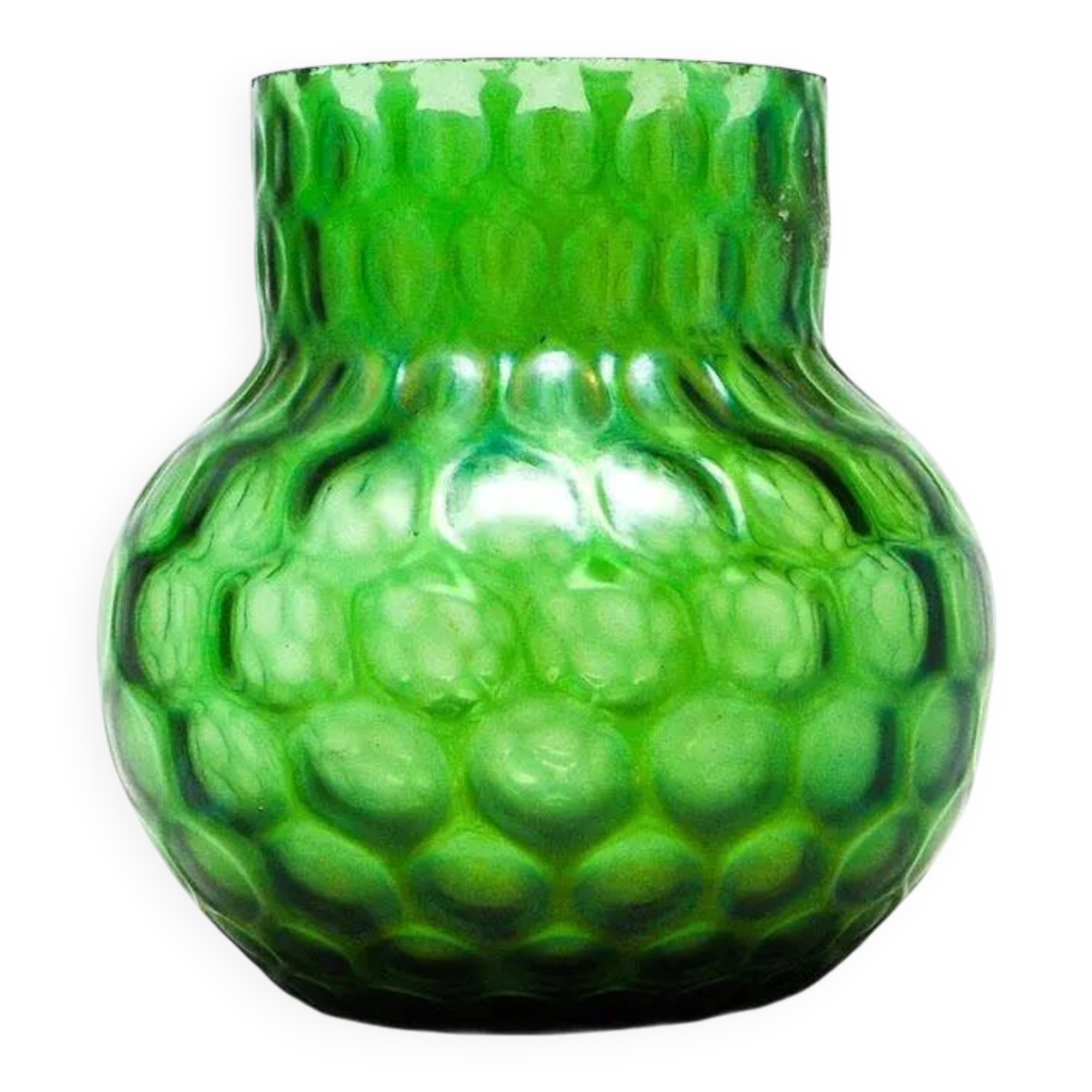 Art Nouveau vase, glass, Loetz, Czechoslovakia, early 20th century