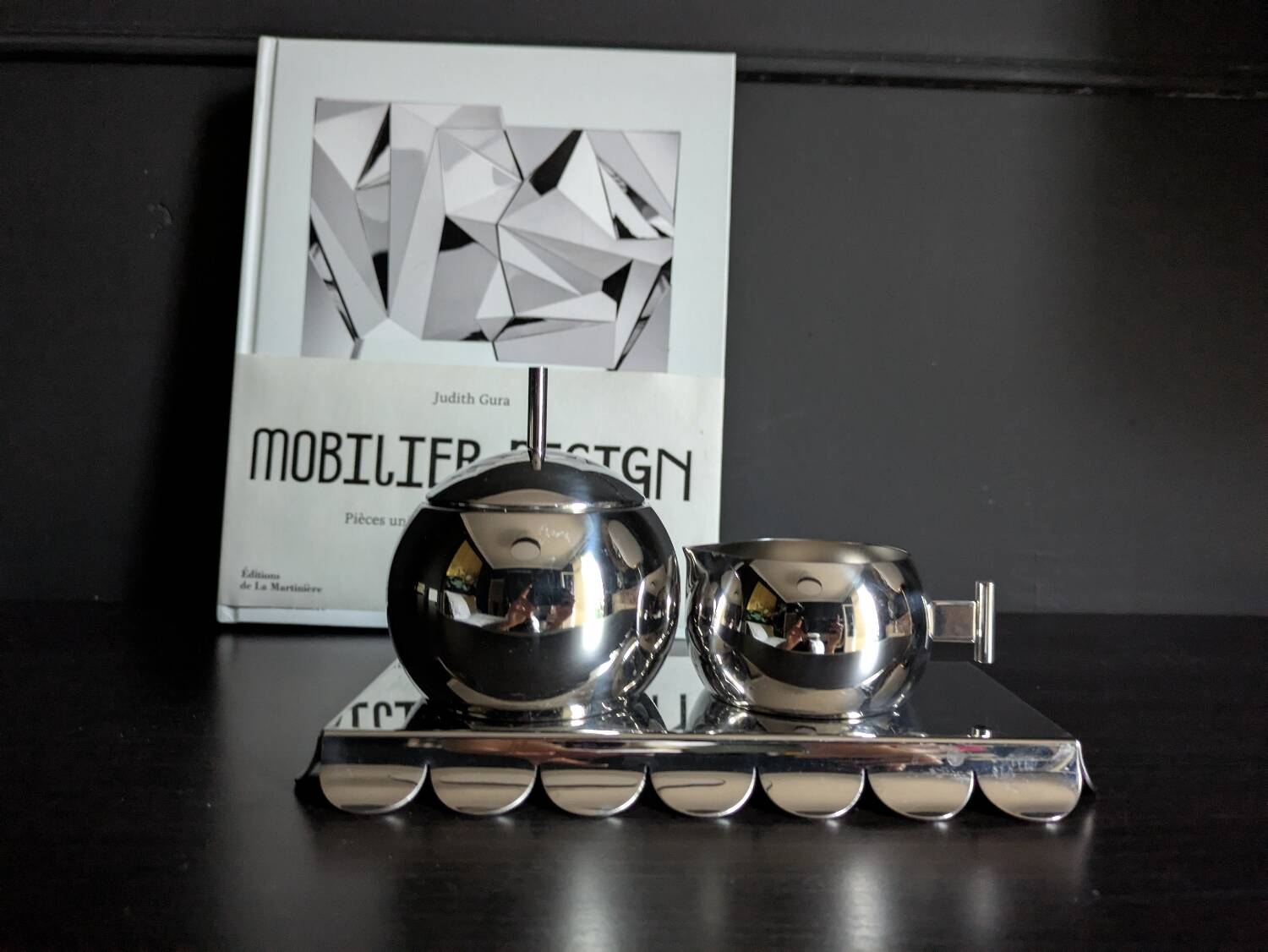 Sugar bowl and cream jug Alessi