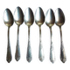 Art Nouveau cutlery with ladle, forks, spoons and ladle