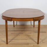 Mid-Century Teak Dining Table & Chairs by Hans Olsen for Frem Røjle, Denmark, 1960s, Set of 5