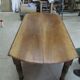 Round table 4 feet, opening with walnut shutters