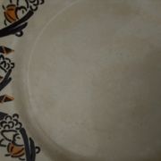 6 assiettes en faïence HBCM Creil et Montereau diam 23 cm