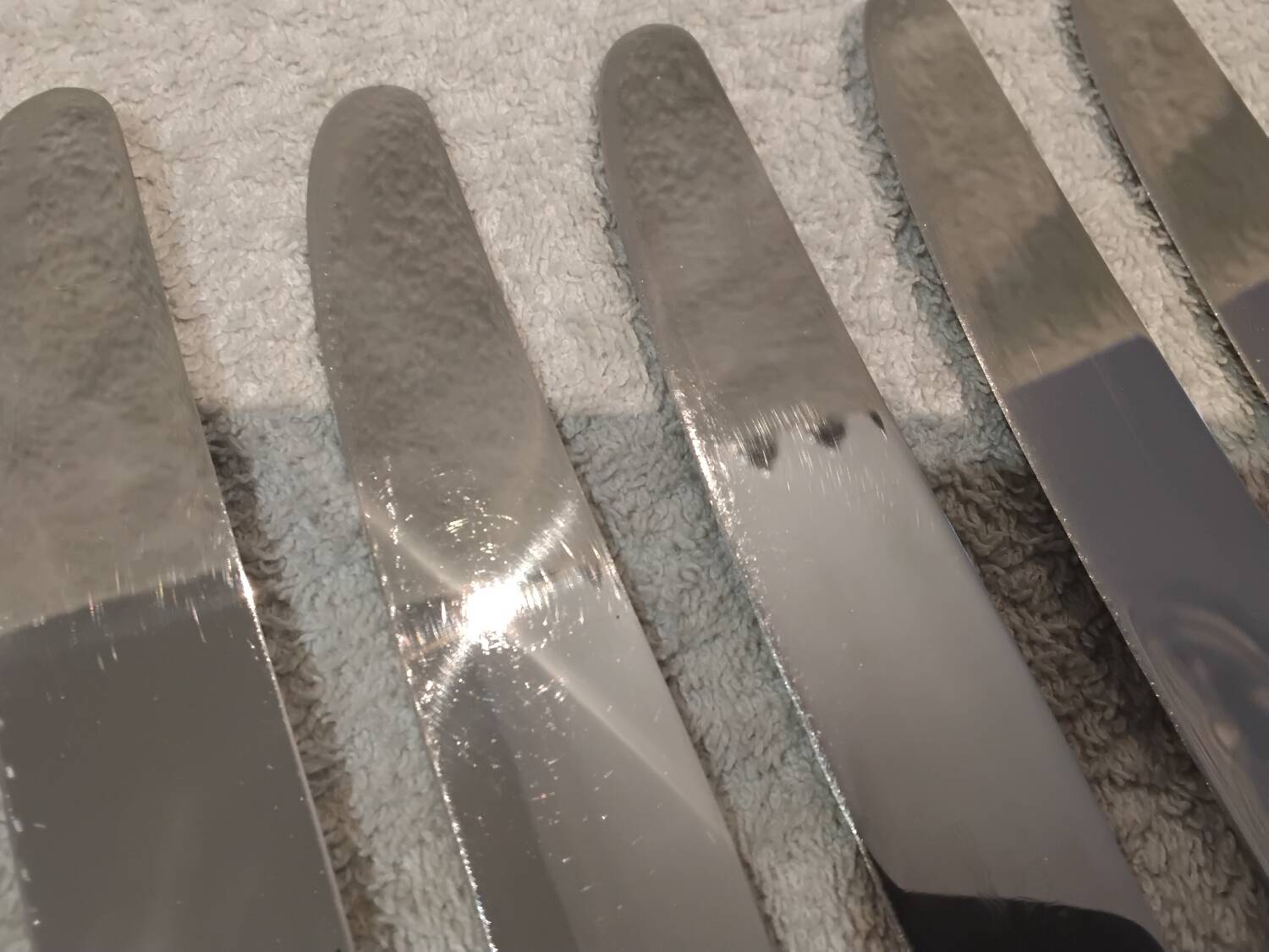 12 silver-plated table knives by silversmith Florinet Frionnet