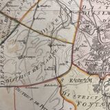 Carte Ancienne Seine-et-Marne