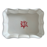 Plat provençal décor corail