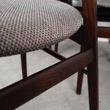 Set of six oak chairs, Danish design, 1970s, production: Denmark