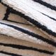 Contemporary Black and White Rug - 291 x 214 cm