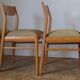 6 Scandinavian chairs 60s in beech Farstrup