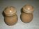 Sandstone salt and pepper shaker