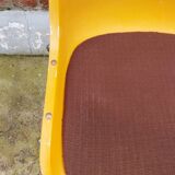Paire de chaises traineaux Orange