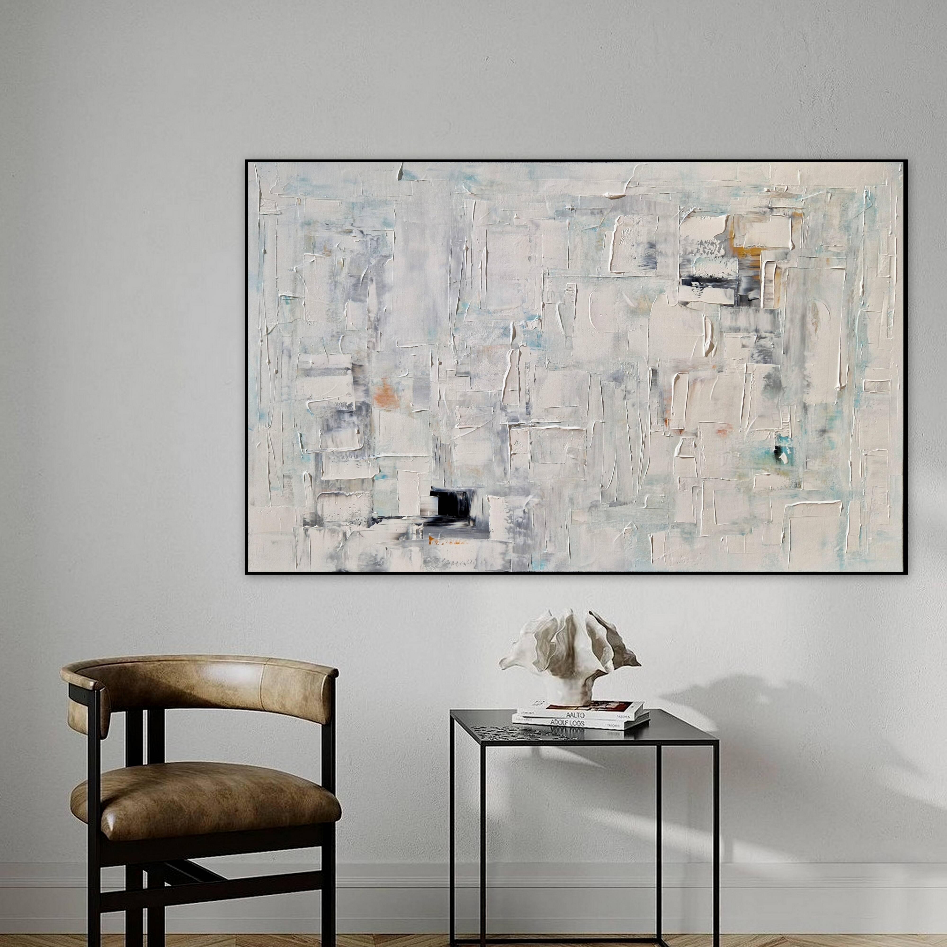 Abstract painting table