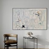 Abstract painting table
