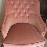 Pair of toad armchairs