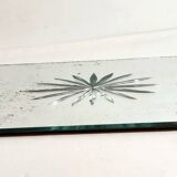 Bandeja de cristal. España, 1940s.