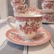 Coffee service "Asiatic Pheasants" 6 cups and saucers