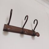 Vintage wooden coat rack