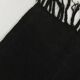 Striped Pattern Black Vintage Rug, 204x296 Cm