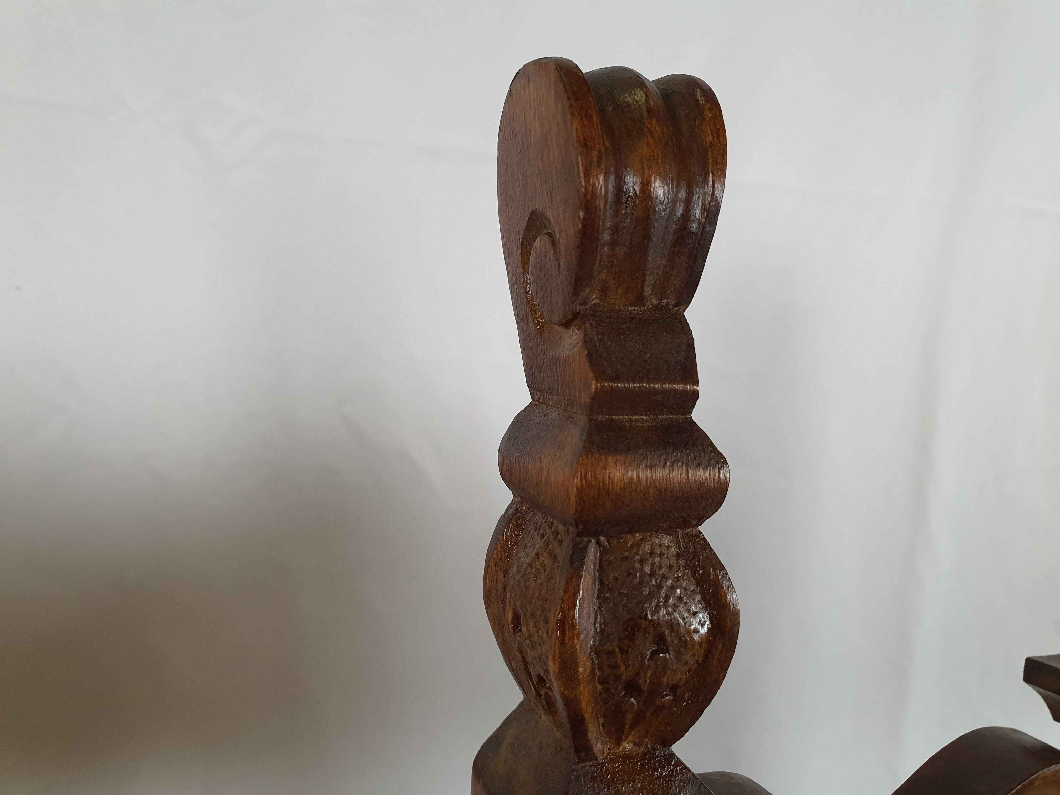 Pair of Renaissance chairs from the early 1900s