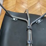 Maui Kartell anthracite chair with armrests Vico Magistretti
