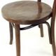 Thonet Bentwood Bistro Chair, Czechoslovakia 1940s