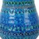 Vintage Blue Bitossi Vase Rimini Blue Aldo Londi Design Sixties