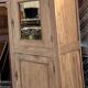 Antique solid oak bonnetière: dresser, cupboard...
