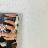 Engraved and beveled mirror Venetian
