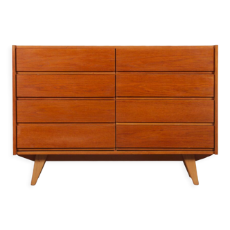 Wooden chest of drawers by Jiri Jiroutek, model U-453, circa 1960