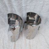 Paire d'appliques Space Age