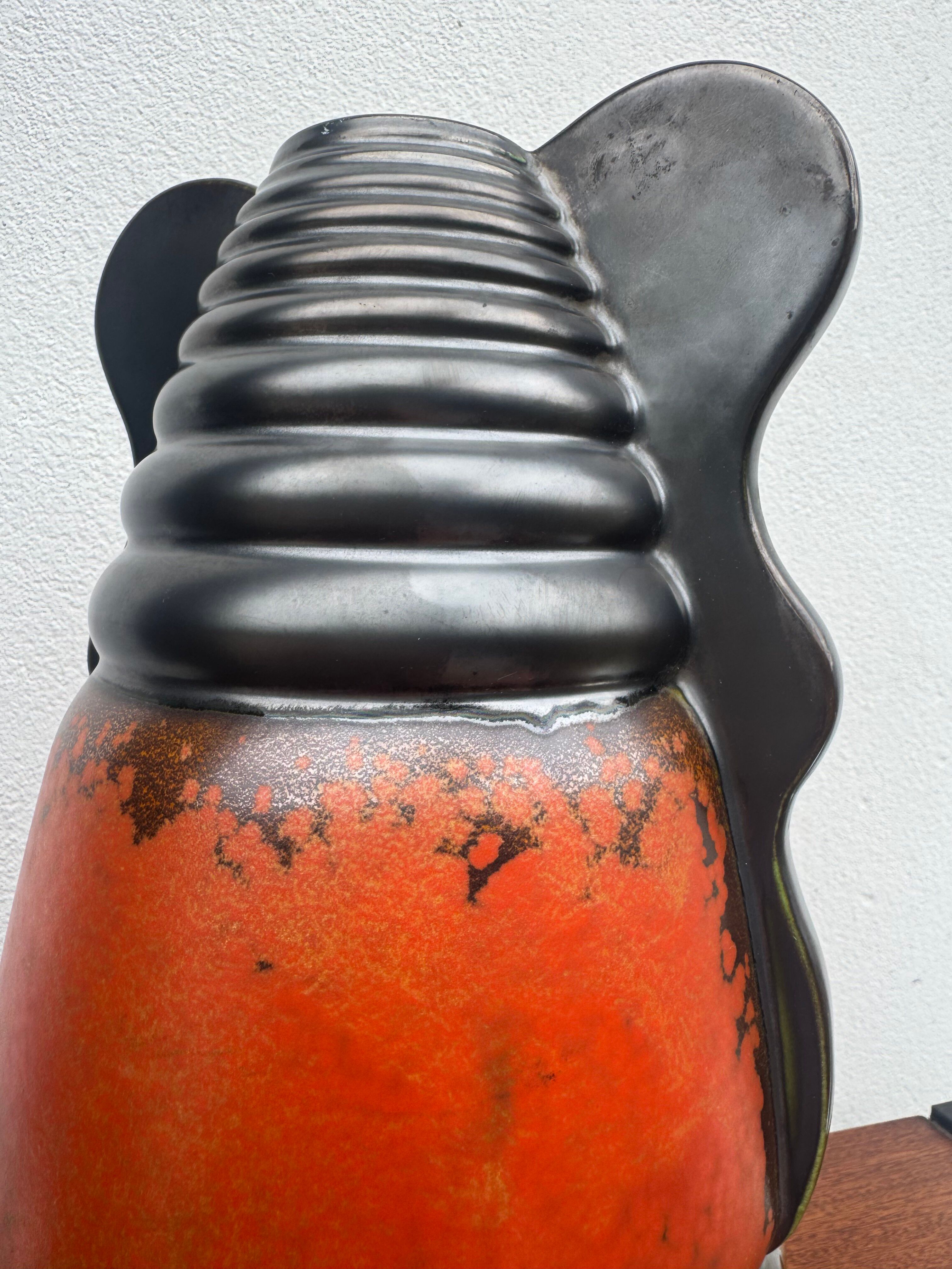 Art Deco ceramic vase Fives Lille