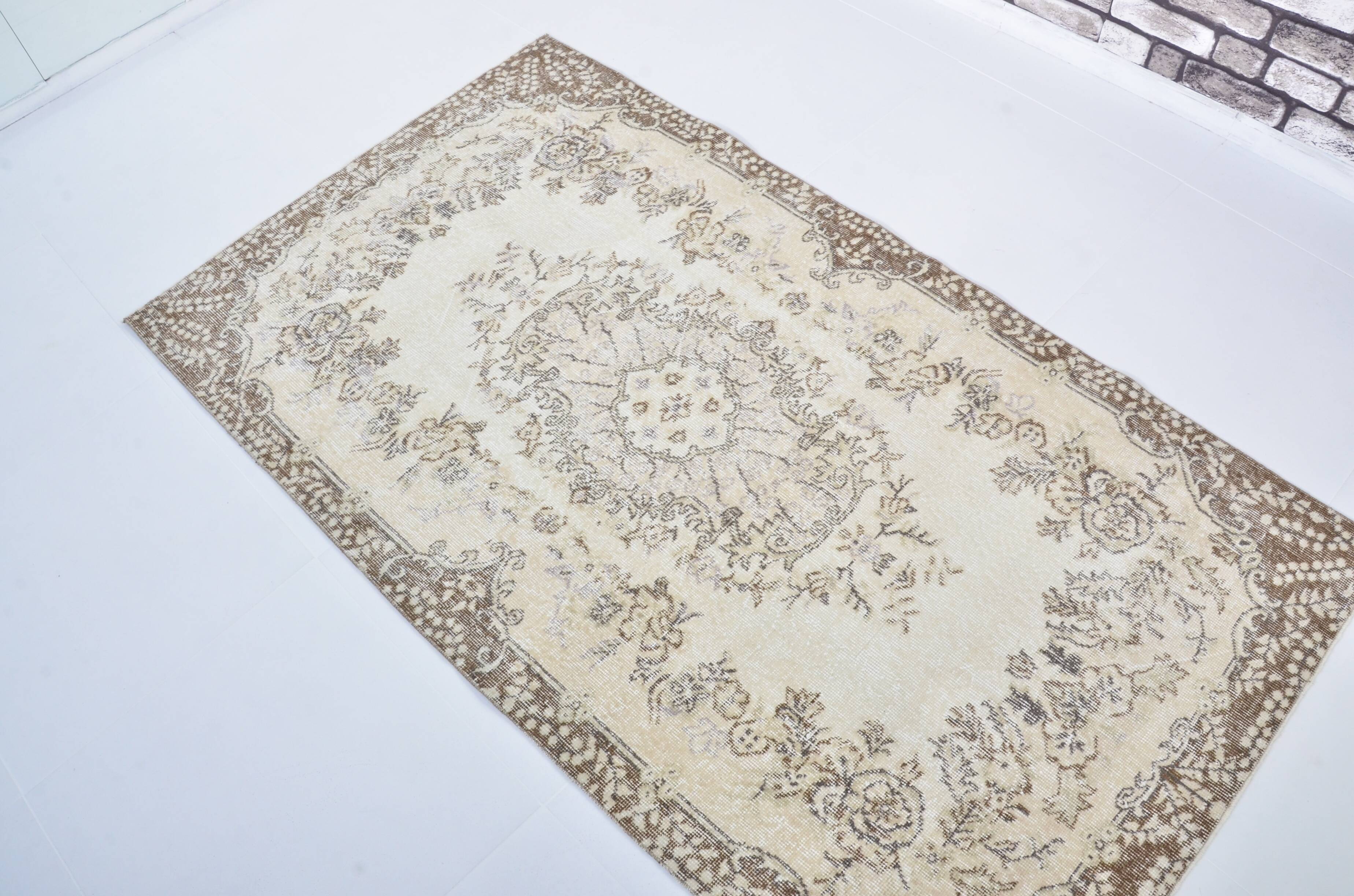 Vintage biege home living rug sku 3143