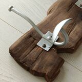 Driftwood wall coat rack