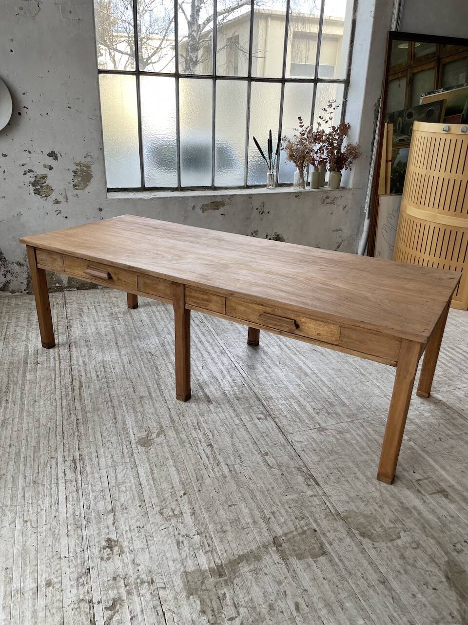 3m beech farm table
