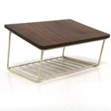 Mahogany wall shelf, Sweden, 1960
