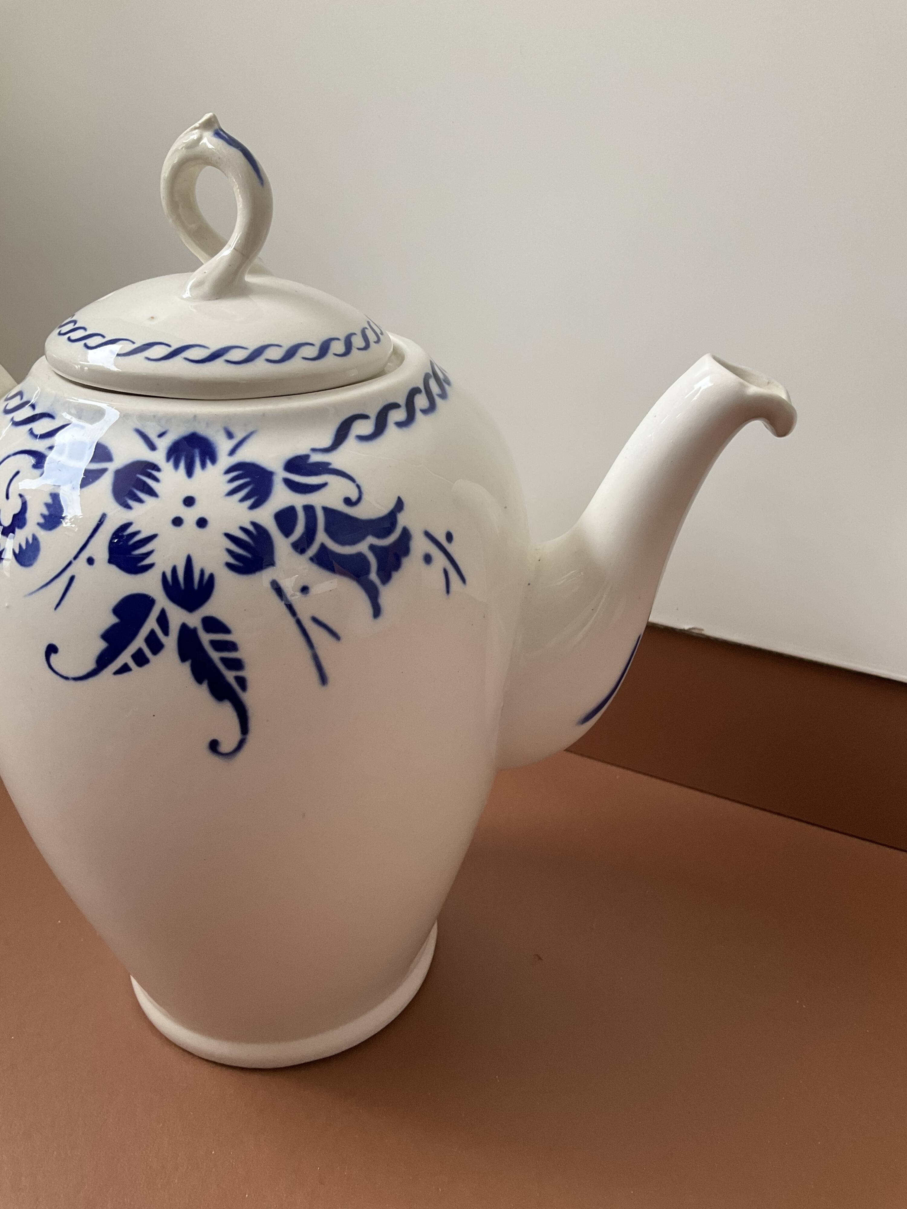 Vintage teapot Boch La Louvière 1,5L
