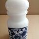 Vintage apothecary pot in glass decoration flowers