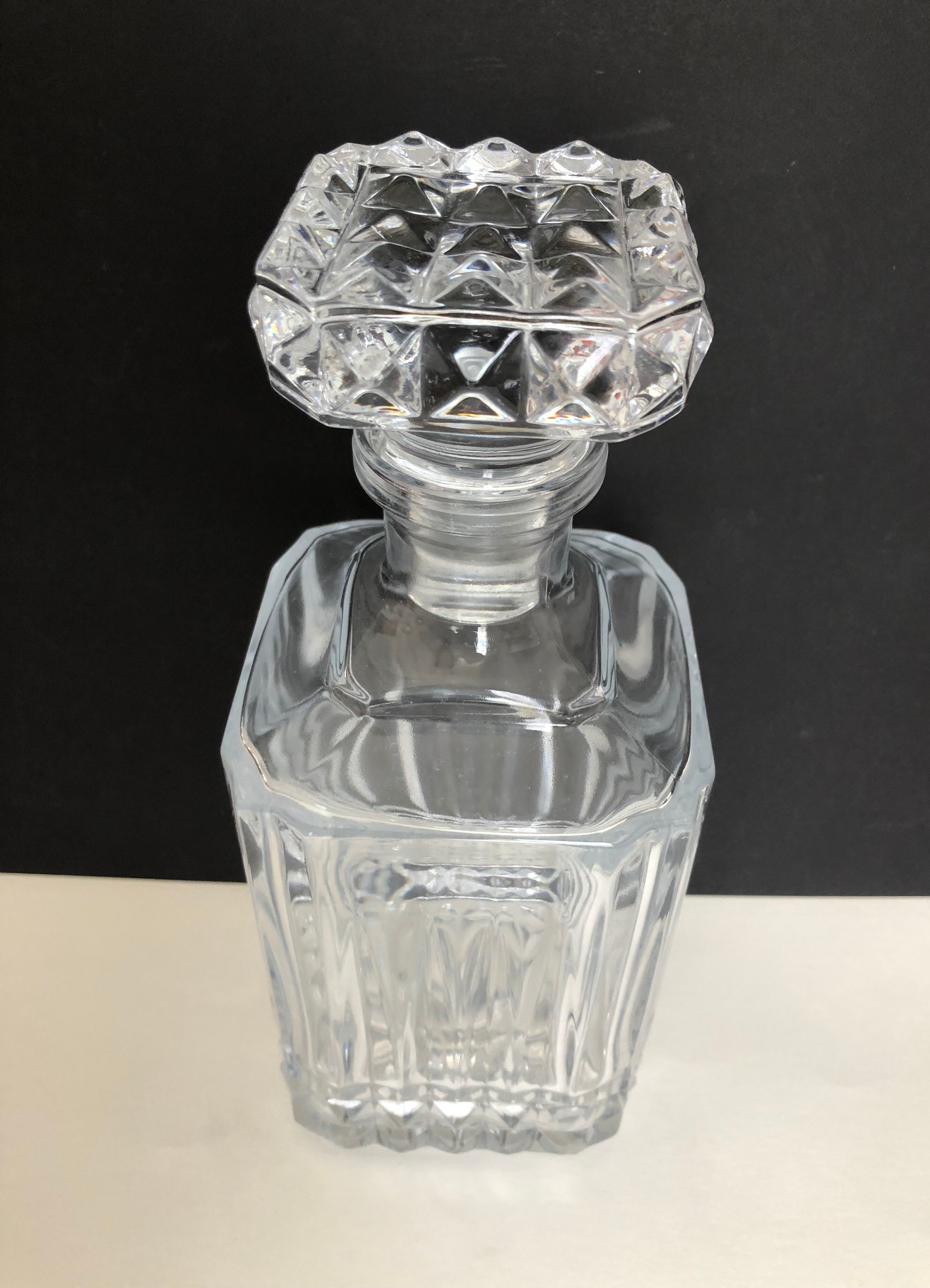 Crystal whiskey carafe