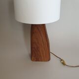 Vintage brutalist table lamp