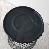 Mesh metal paper basket