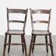 Set of 4 Antique English Oxford Dining/Kitchen Chairs
