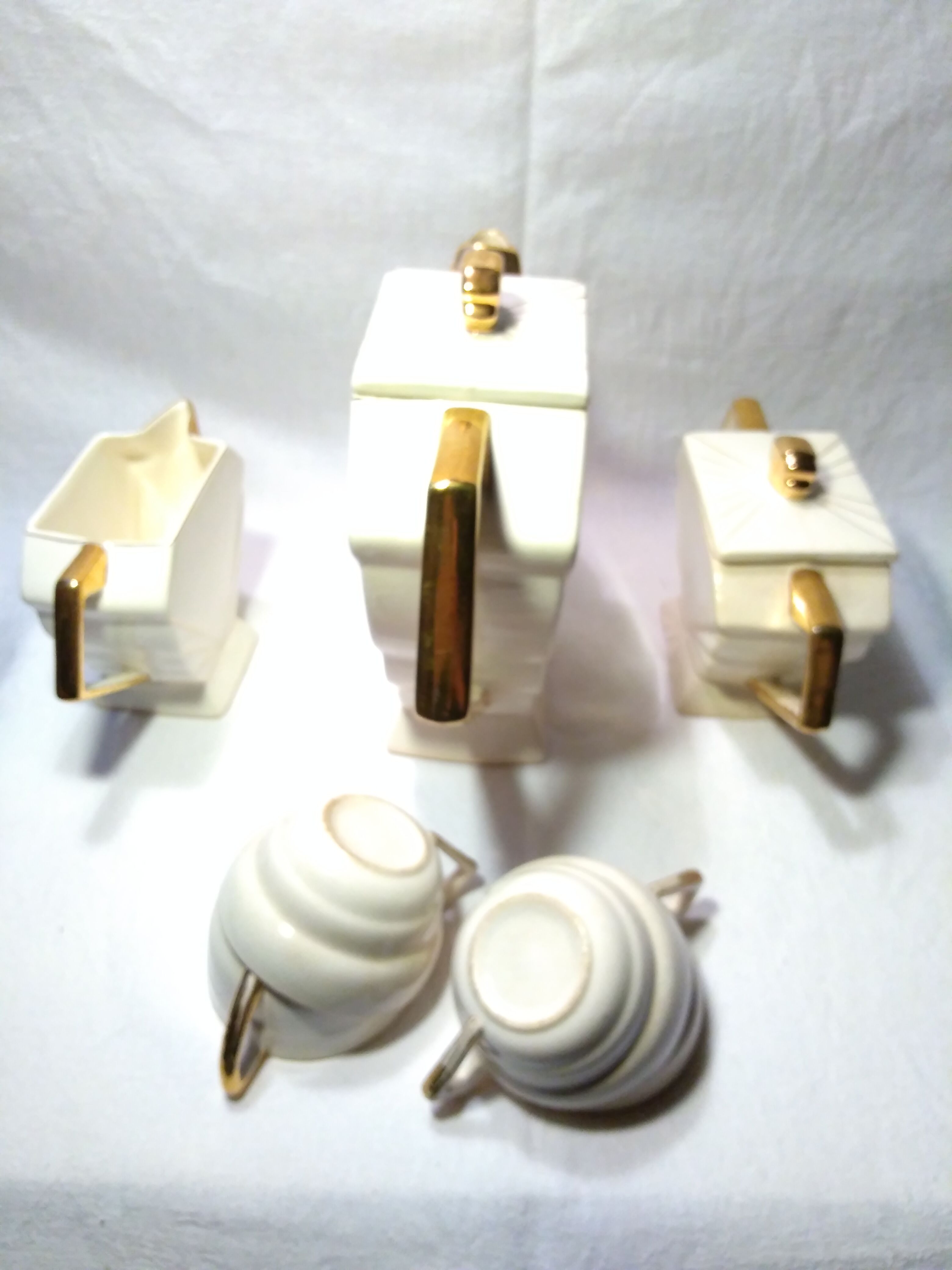 Art Deco coffee service