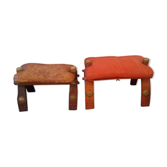 Pair of low stools